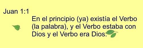 La deidad de Jesús.