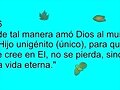 El gran amor de Dios