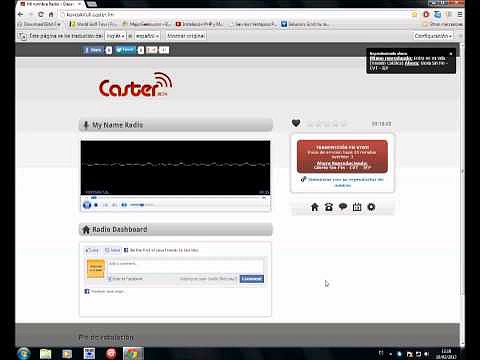 Tutorial,escuchar on line, R&aacute;dio cristiana musical