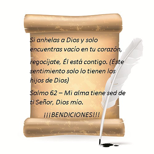 Sed de Dios