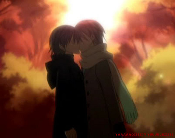 Akihiko y Hiroki(Junjou Minimun)(Junjou Romantica)