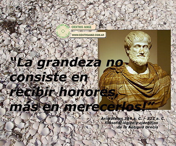 Frase de Aristoteles 384 a.C. – 322 a.C