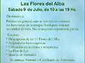 Curso Flores del Alba