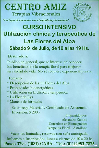 Curso Flores del Alba