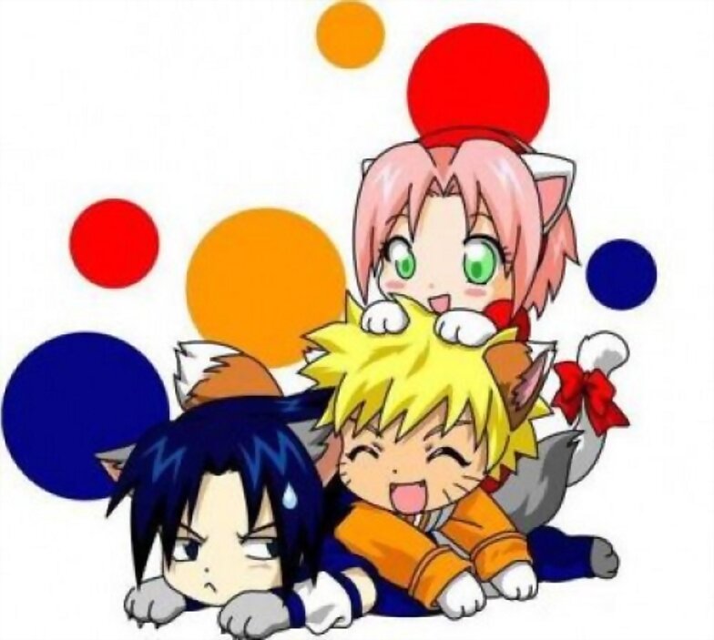 Naruto y amios