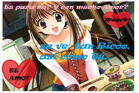 COMIENDO CON MI AMOR