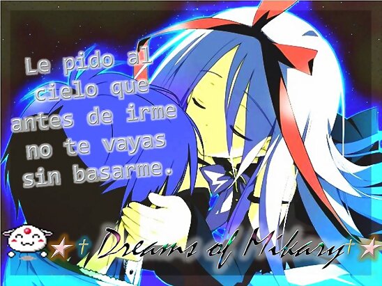 UN BESO...♥