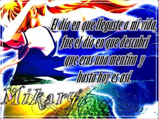 Adios mentira...