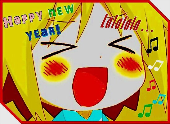 Happy new year!