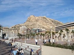 Castillo de santa bárbara, Alicante