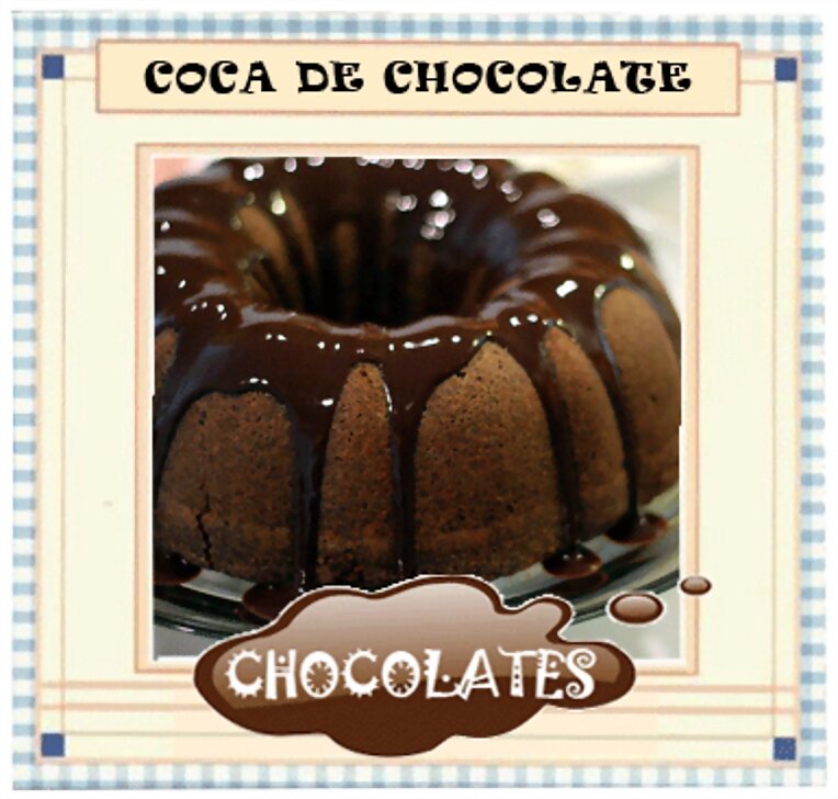 Receta Coca de Chocolate