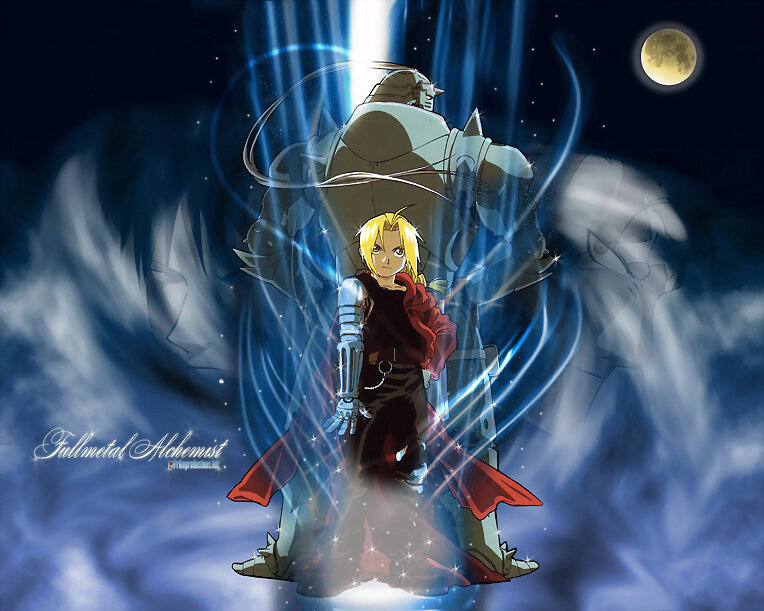 Ed (humano), al (armadura) - Full Metal Alchemist