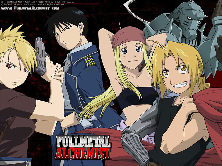 Personajes  "Full Metal Alchemist" =)