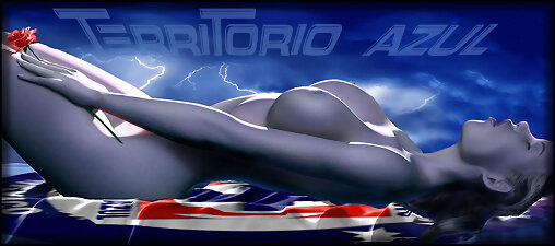 portada para territorio azul