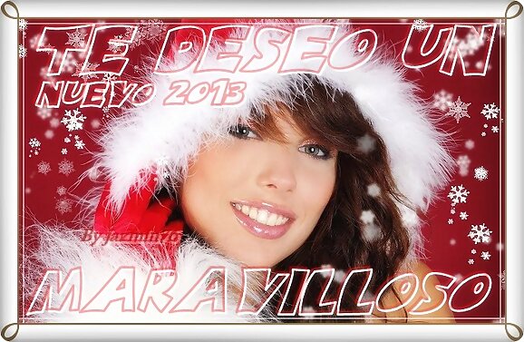 Te deseo un maravilloso año nuevo