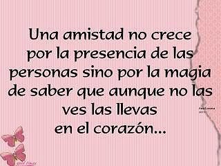 Gracias por tu amistad