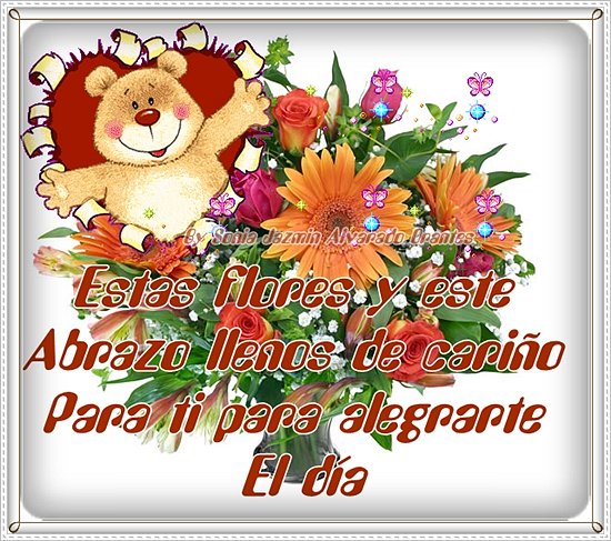 Con mucho cariño