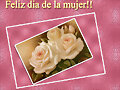 Felicidades a todas las mujeres del mundo