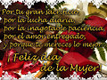 Felicidades a todas las mujeres del mundo