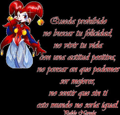 Feliz inicio de semana