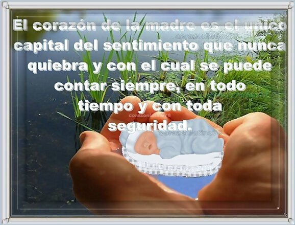 Felicidades a todas las madrecitas en su dia