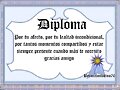 Gracias por su bonita amistad