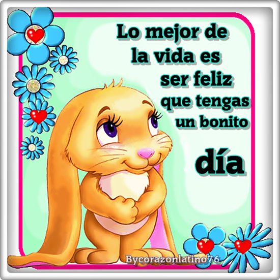 feliz día