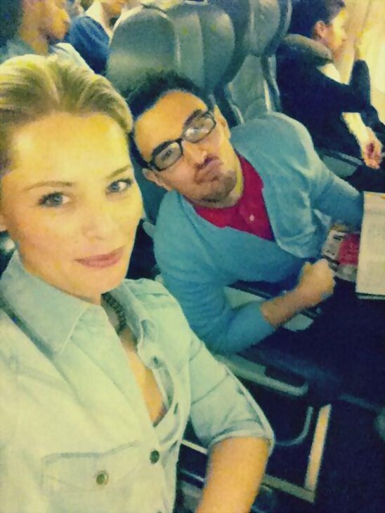 HOY MIERCOLES 8-2-2012, FOTO DE SORAYA CON VICTOR
