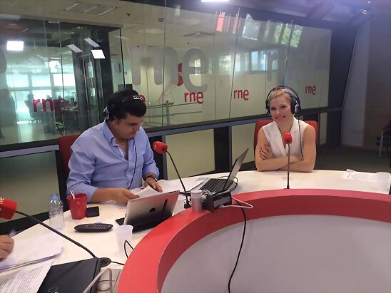 HOY LUNES 13-7-2015,FOTO DE SORY EN RADIO NACIONAL