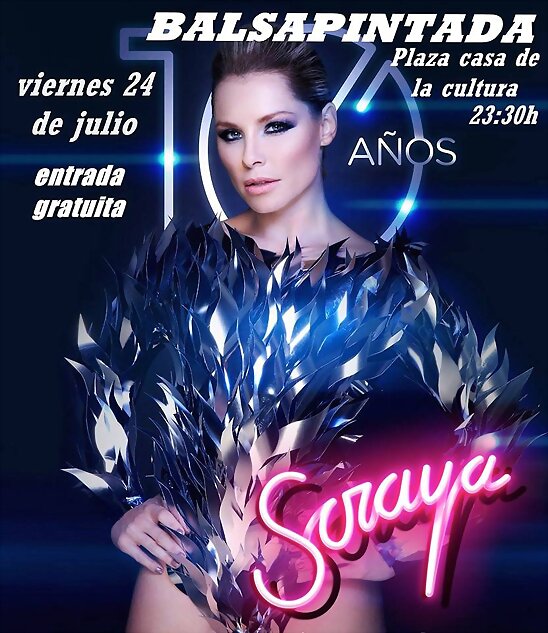 HOY VIERNES 24-7-2015, CONCIERTO EN BALSAPINTADA