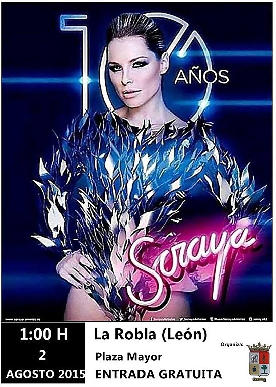 HOY DOMINGO 2-8-2015, CONCIERTO EN ROBLA