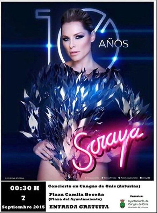 HOY LUNES 7-9-2015, CONCIERTO EN CANGAS DE ONIS