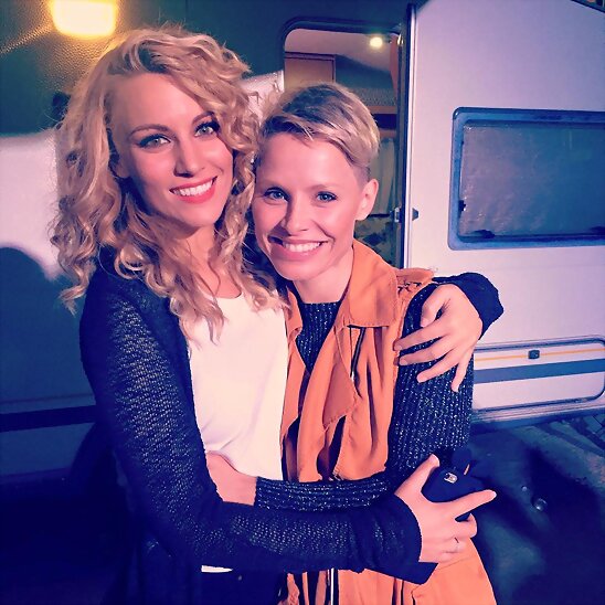 HOY MARTES 8-9-2015, FOTO DE SORAYA Y EDURNE