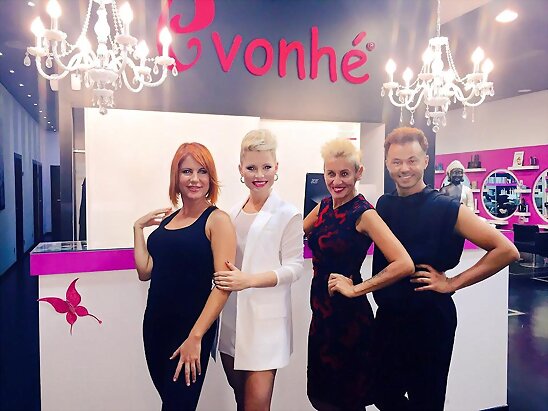HOY MIÉRCOLES 9-9-2015, FOTO CON EVONHÉ
