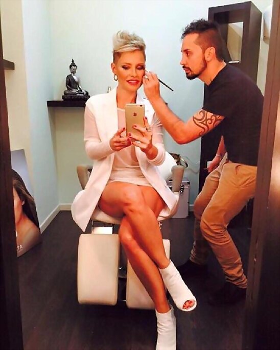 HOY VIERNES 11-9-2015, FOTO DE SORAYA CON EVONHÉ