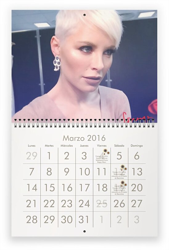 HOY MARTES 1-3-2016, CALENDARIO MES DE MARZO 2016
