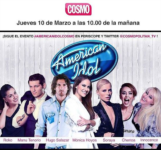HOY JUEVES 10-3-2016, FOTO DE SORY EN COSMOPOLITAN
