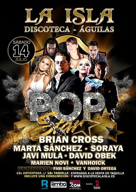HOY SÁBADO 14-7-2012, CONCIERTO DISCOTECA LA ISLA