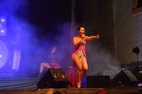 HOY JUEVES 28-7-2016, FOTO CONCIERTO QUINTANA