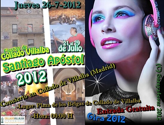 [HOY JUEVES 26-7-2012, CONCIERTO EN VILLALBA]