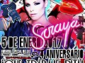 HOY JUEVES 5-1-2017, CONCIERTO SORY SALA ARENA