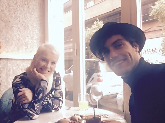 HOY LUNES 30-1-2017, FOTO DE SORY CON SU NOVIO