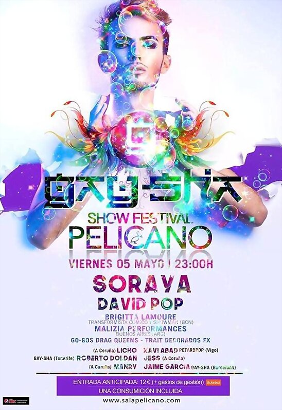 HOY VIERNES 5-5-2017, CONCIERTO EN  SALA PELICANO