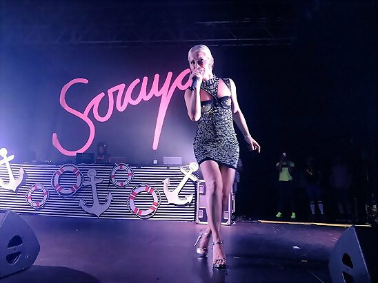 HOY LUNES 11-9-2017, FOTO DE SORAYA EN BARCELONA