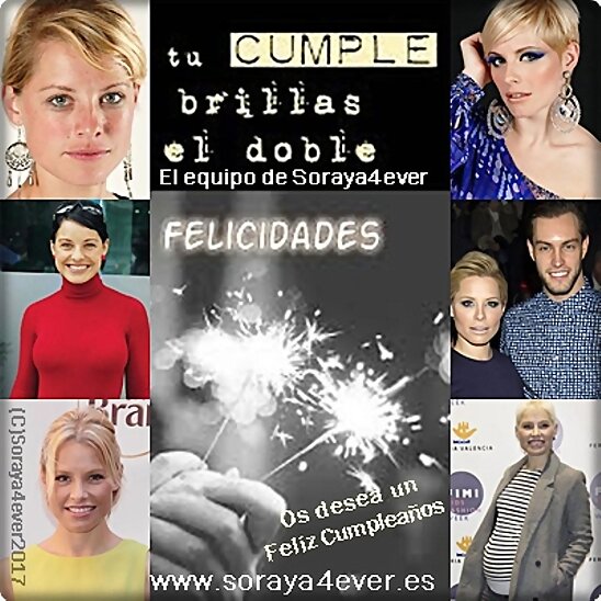 :::: FELIZ CUMPLEAÑOS SORAYA ::::