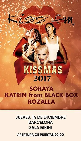 HOY JUEVES 14-12-2017, CONCIERTO DE SORY EN BCN