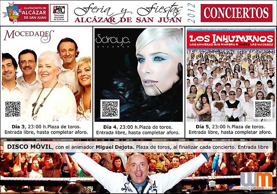 HOY MARTES 4-9-2012, CONCIERTO EN ALCÁZAR (TOLEDO)