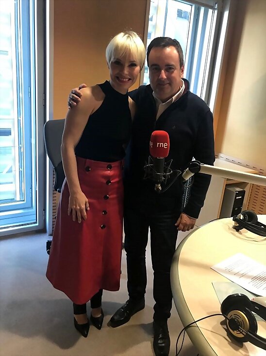 HOY LUNES 12-3-2018, FOTO DE SORY ENTREVISTA RNE