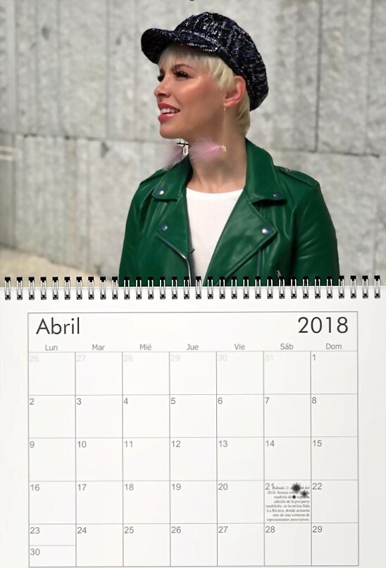 HOY LUNES 2-4-2018, CALENDARIO SORAYA4EVER ABRIL