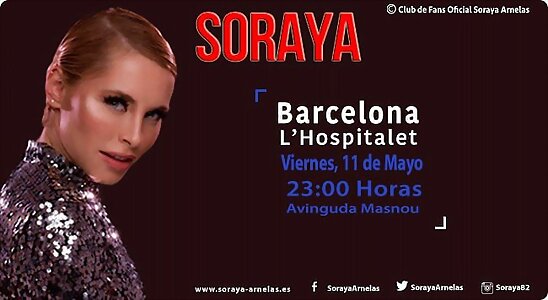 HOY VIERNES 11-5-2018, CONCIERTO EN HOSPITALET